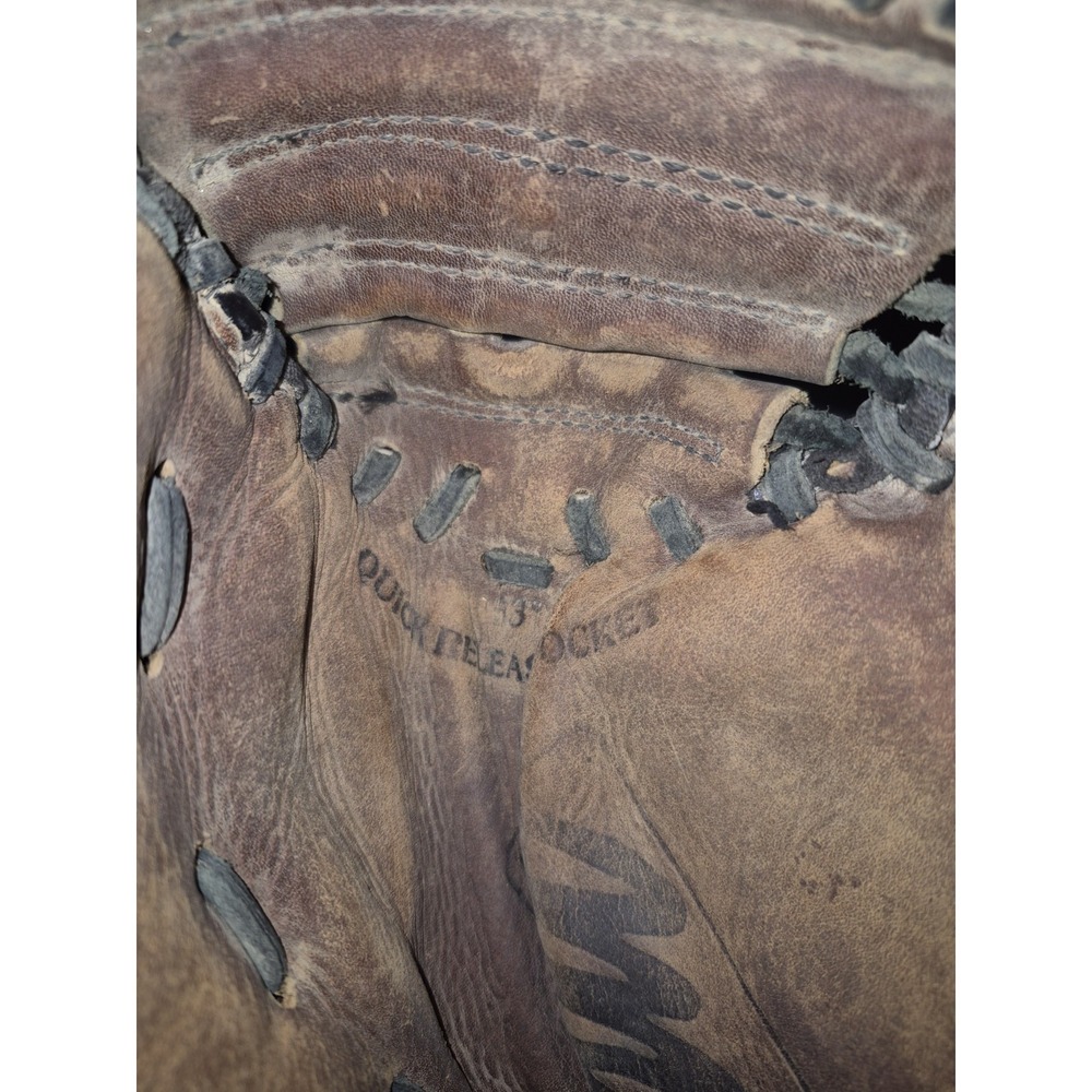 MacGregor MCCM200X Baseball Catchers Glove Mitt Full Grain Leather RHT 33" - Picture 8 of 8